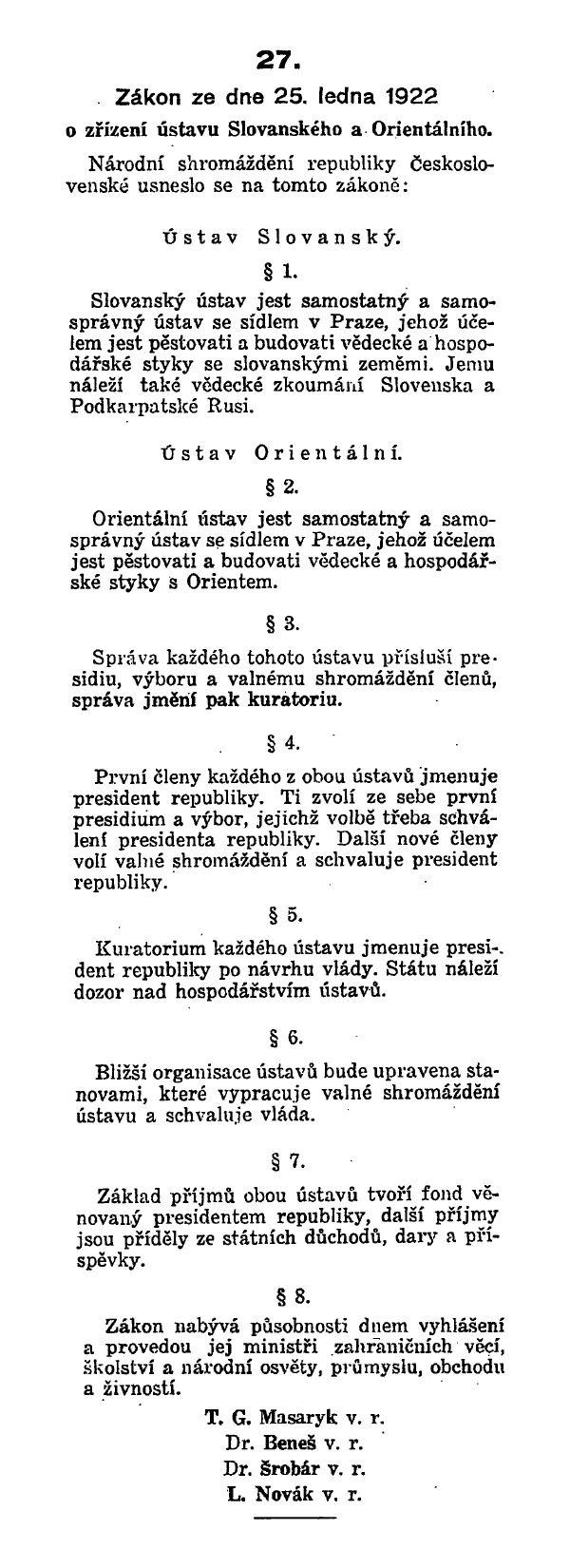 Založení SLÚ