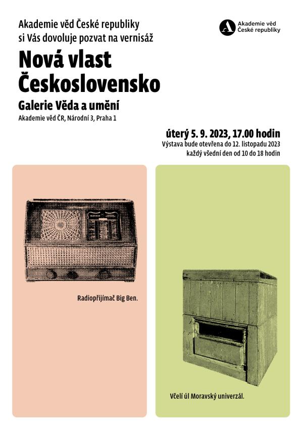 Nová vlast Československo