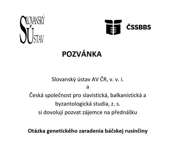 pozvánka
