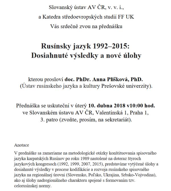 pozvánka